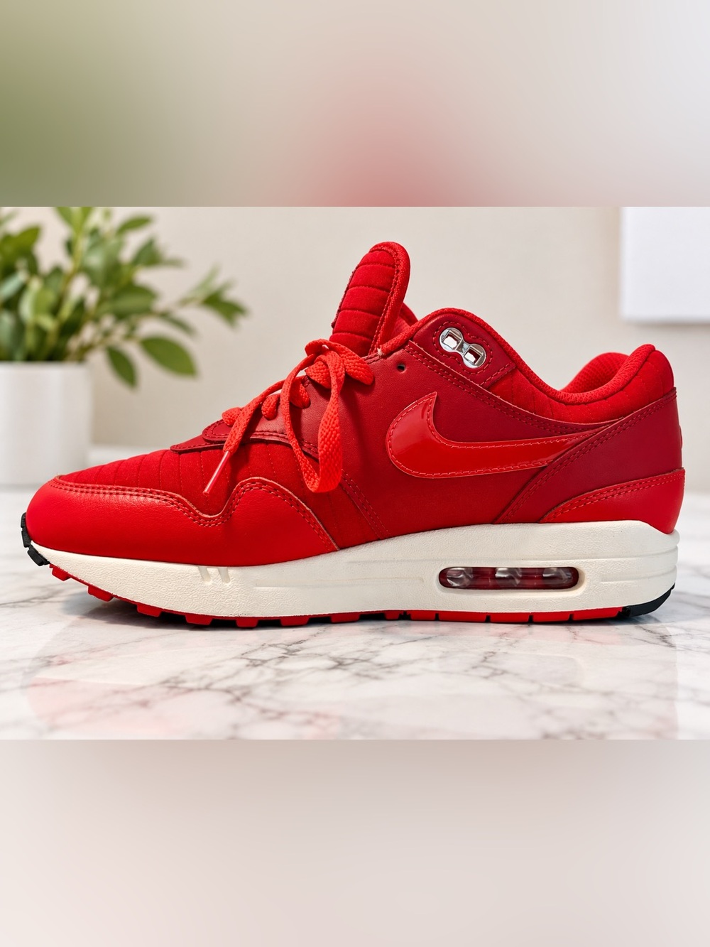 Nike Red Men's Air-Cushioned Sneaker